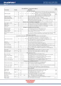 EA EDIP240B-7LW Datasheet Page 14