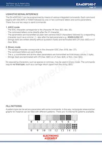 EA EDIP240B-7LW Datasheet Page 17