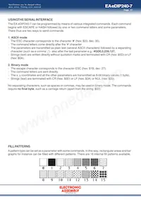 EA EDIP240B-7LW 데이터 시트 페이지 17