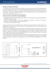 EA EDIP240B-7LW Datasheet Page 19
