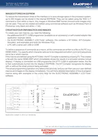 EA EDIP240B-7LW數據表 頁面 19