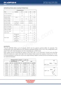 EA EDIP320J-8LWTP Datenblatt Seite 4