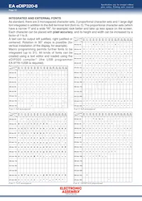 EA EDIP320J-8LWTP Datenblatt Seite 12