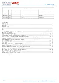 EA EDIPTFT32-ATP Datasheet Page 2