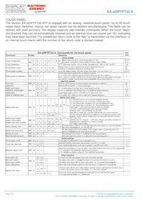 EA EDIPTFT32-ATP Datasheet Page 18