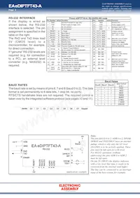 EA EDIPTFT43-A Datasheet Page 4