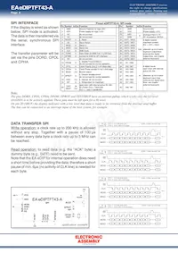 EA EDIPTFT43-A Datasheet Pagina 6