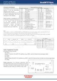 EA EDIPTFT43-A Datasheet Pagina 7