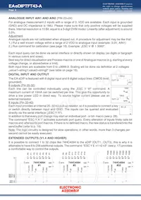 EA EDIPTFT43-A Datasheet Page 8