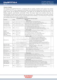 EA EDIPTFT43-A Datasheet Page 18
