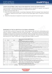 EA EDIPTFT43-A Datasheet Page 19