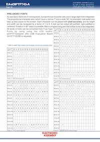 EA EDIPTFT43-A Datasheet Pagina 20