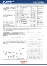 EA EDIPTFT57-A Datasheet Pagina 6
