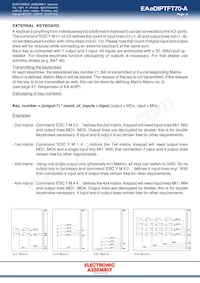 EA EDIPTFT70-A Datasheet Page 9