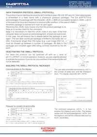 EA EDIPTFT70-A Datasheet Page 10