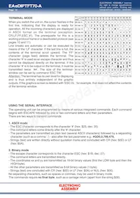 EA EDIPTFT70-A 데이터 시트 페이지 12