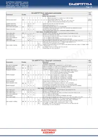 EA EDIPTFT70-A Datasheet Pagina 15