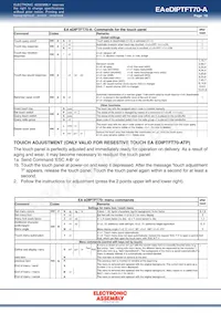 EA EDIPTFT70-A Datasheet Pagina 19