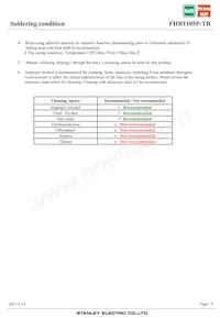 FHR1105P-TR Datasheet Pagina 9