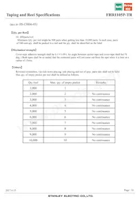 FHR1105P-TR Datasheet Pagina 16