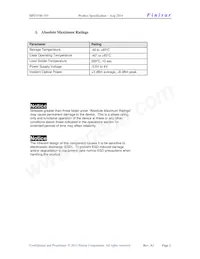 HFD3180-103 Datasheet Pagina 2