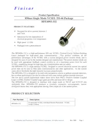 HFE4093-332 Datasheet Cover