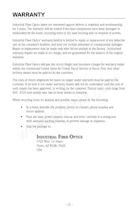 IF-UL08-635X Datasheet Page 21