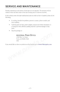 IF-UL08-635X Datasheet Page 23