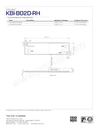 KBI-B02D-RH Datasheet Pagina 2