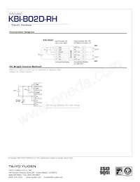 KBI-B02D-RH Datasheet Pagina 3