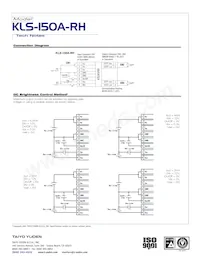 KLS-150A-RH Datasheet Pagina 3