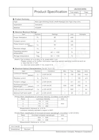 LNJ224C44RA Datasheet Page 3