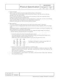 LNJ224C44RA Datasheet Page 12