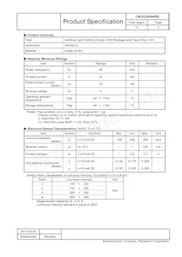 LNJC24X4ARA Datasheet Page 3