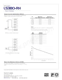 LS380-RH Datasheet Page 4