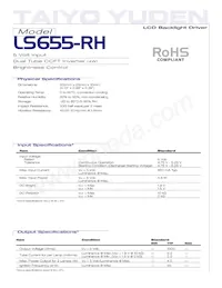 LS655-RH Datasheet Copertura