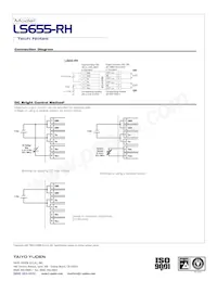 LS655-RH Datasheet Pagina 3