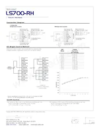 LS700-RH Datasheet Pagina 3
