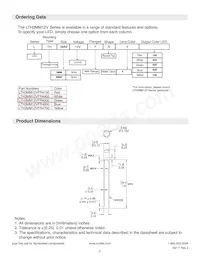 LTH3MM12VFR4500 Datasheet Page 2