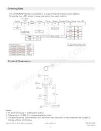 LTH5MM12VFR4500 데이터 시트 페이지 2