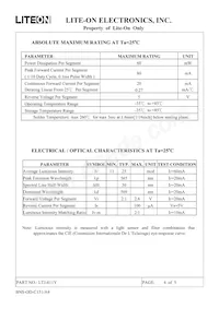 LTJ-811Y Datasheet Page 4