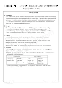 LTL-1CHE Datasheet Page 5