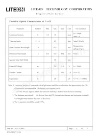 LTL-1CHEE Datenblatt Seite 3