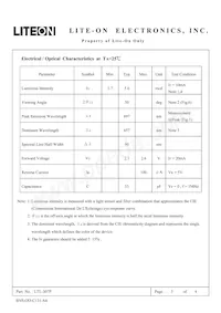 LTL-307P Datenblatt Seite 3