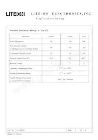 LTL-30EDJ Datasheet Page 2