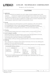 LTL-403G Datasheet Pagina 6