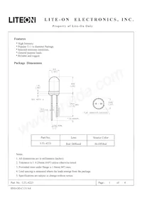 LTL-4223 Datasheet Copertura