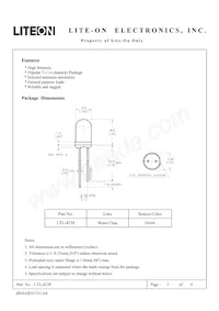 LTL-4238 Datasheet Cover