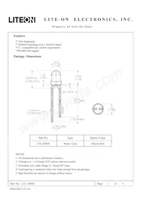 LTL-4266N Datenblatt Cover