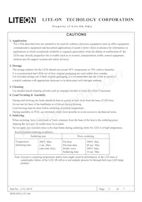 LTL-433Y Datasheet Pagina 5